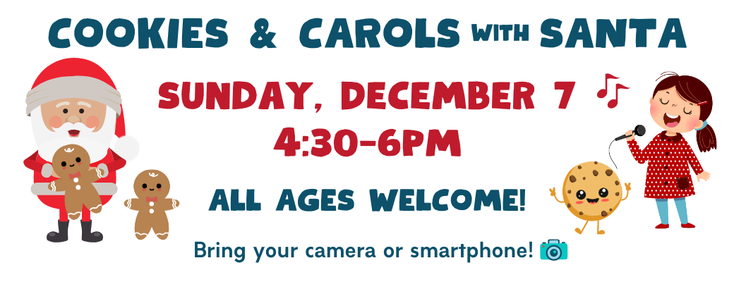 2025 Cookies & Carols with Santa Header 2